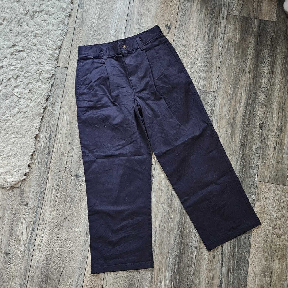 Boys Navy Blue Dress Pants